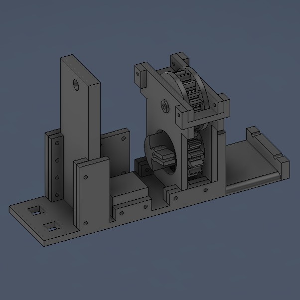 CAD model of coil reel