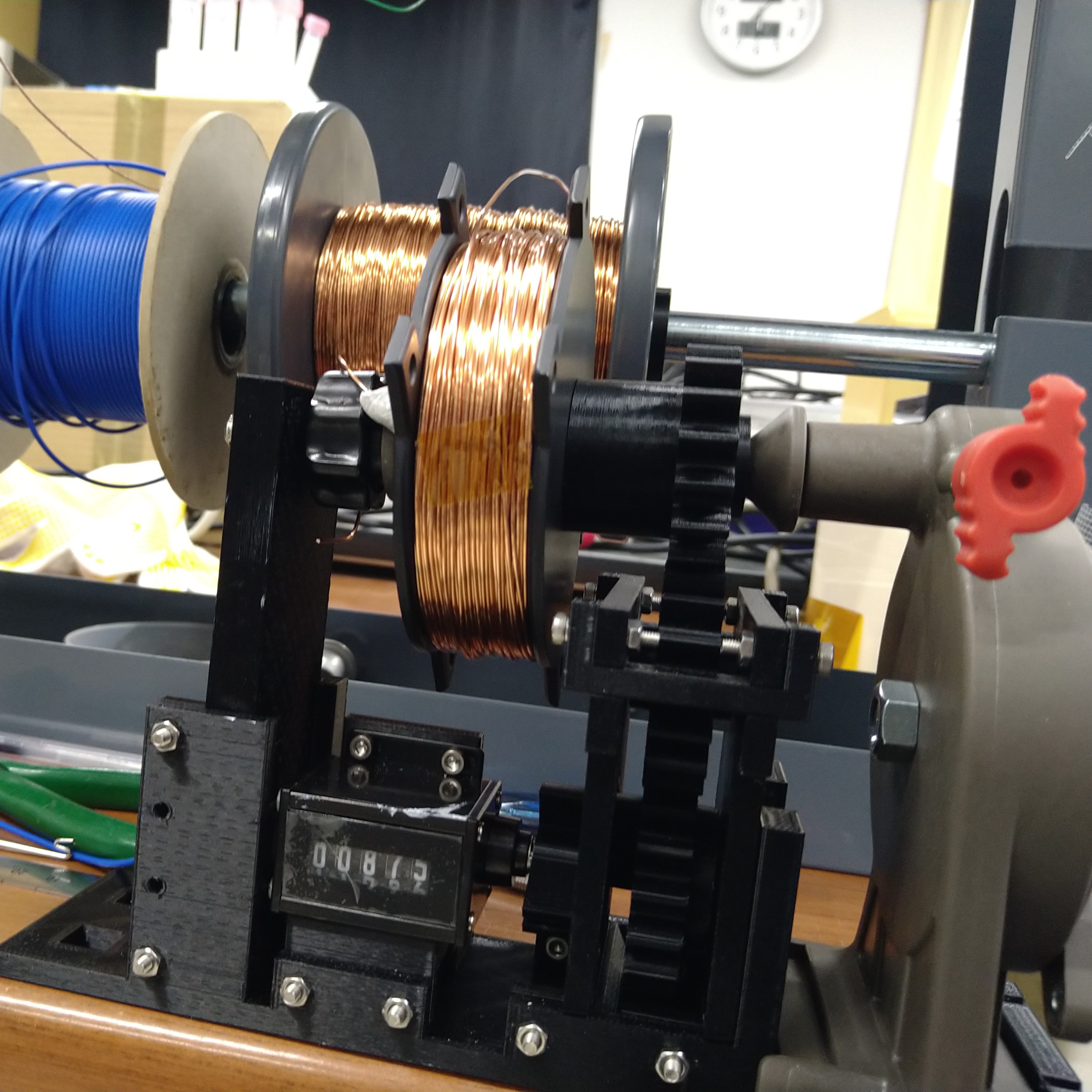 Fabricated coil reel